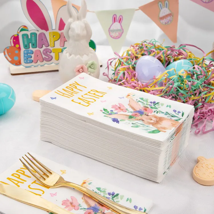 Cute Cartoon Animal Printed Paper Napkins